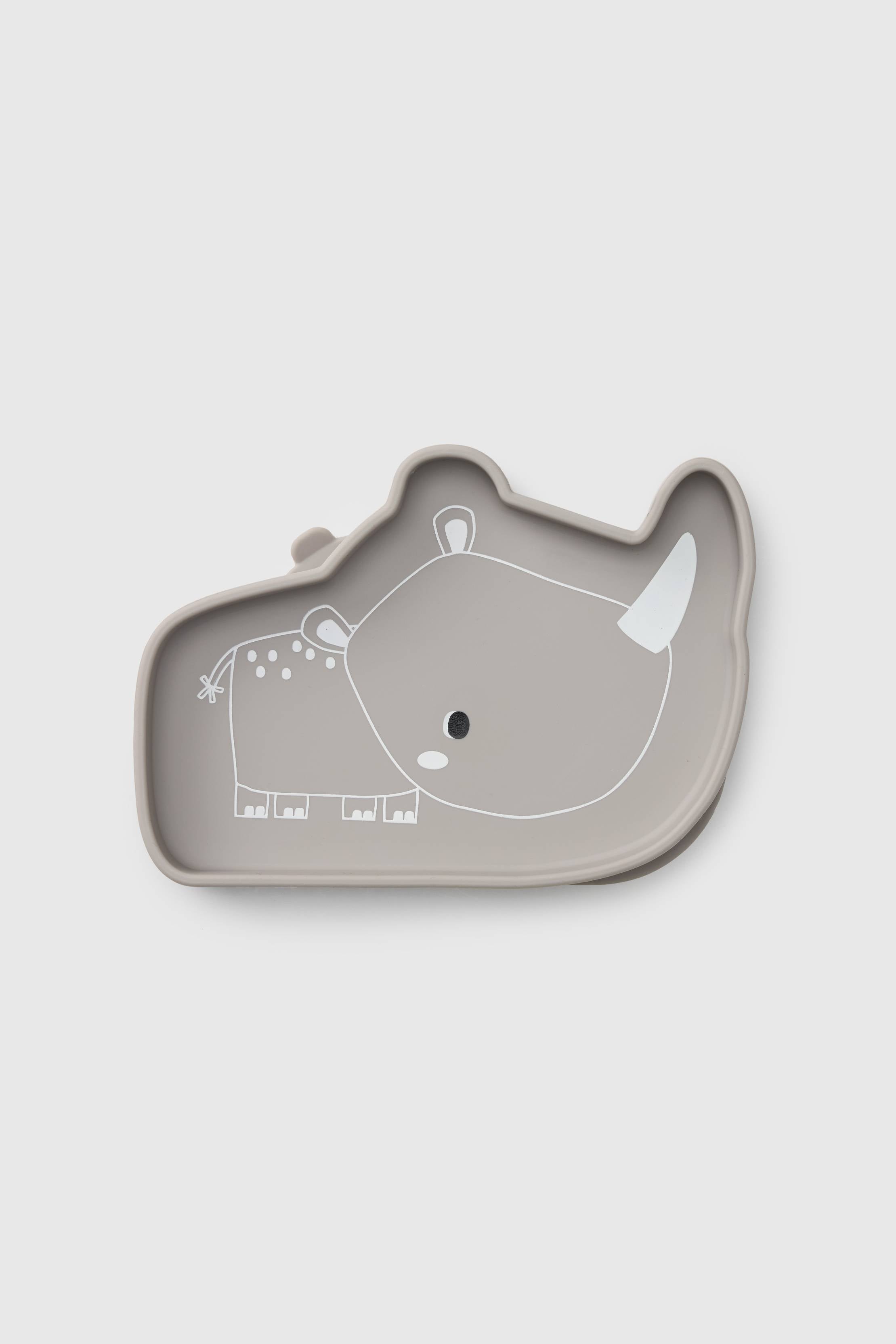 Snack Plate - Rory Rhino