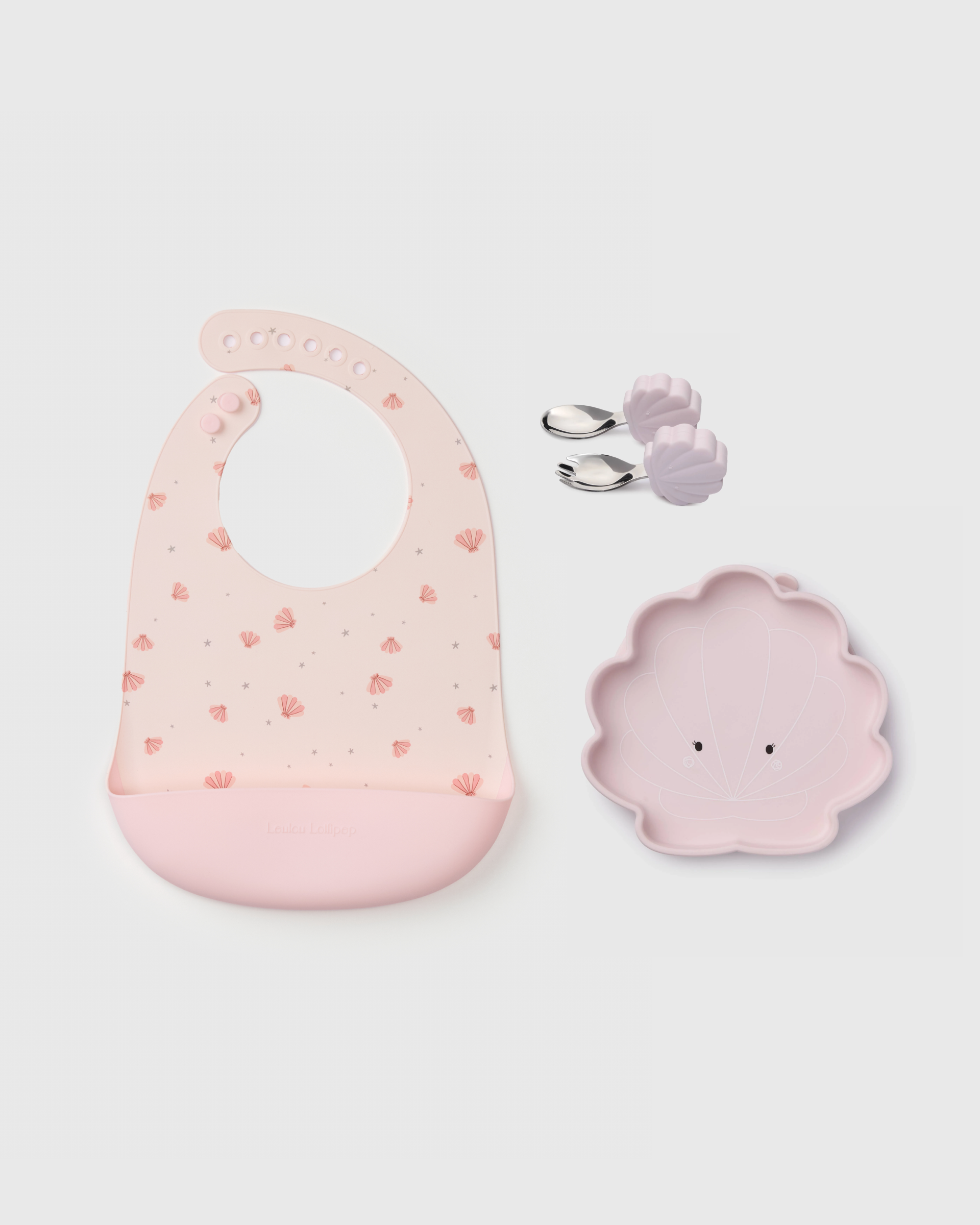 Baby Learning & Feeding Bundle - Seashells