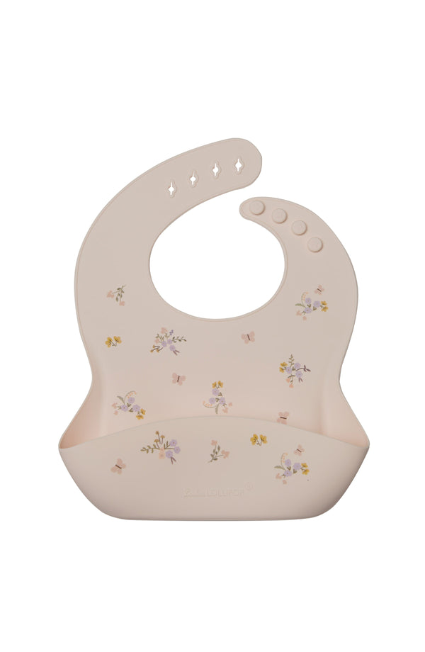 Silicone Bib Printed - Ditsy Floral