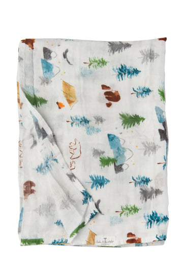 Muslin Swaddle Sleep & Swaddle Loulou Lollipop Ramen