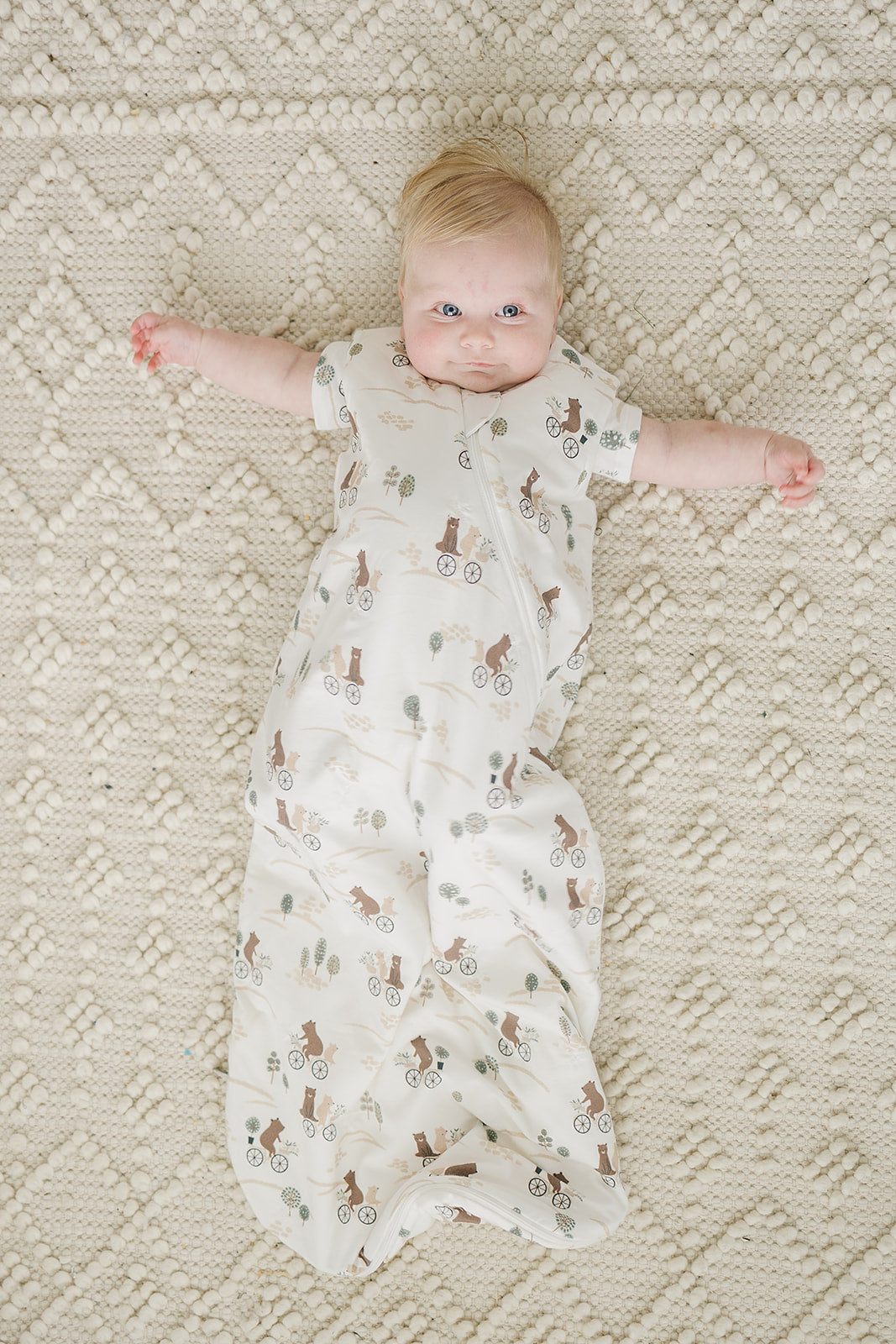 Tencel-Sleep-Bag-1.0-TOG-Bears-on-Bikes-1