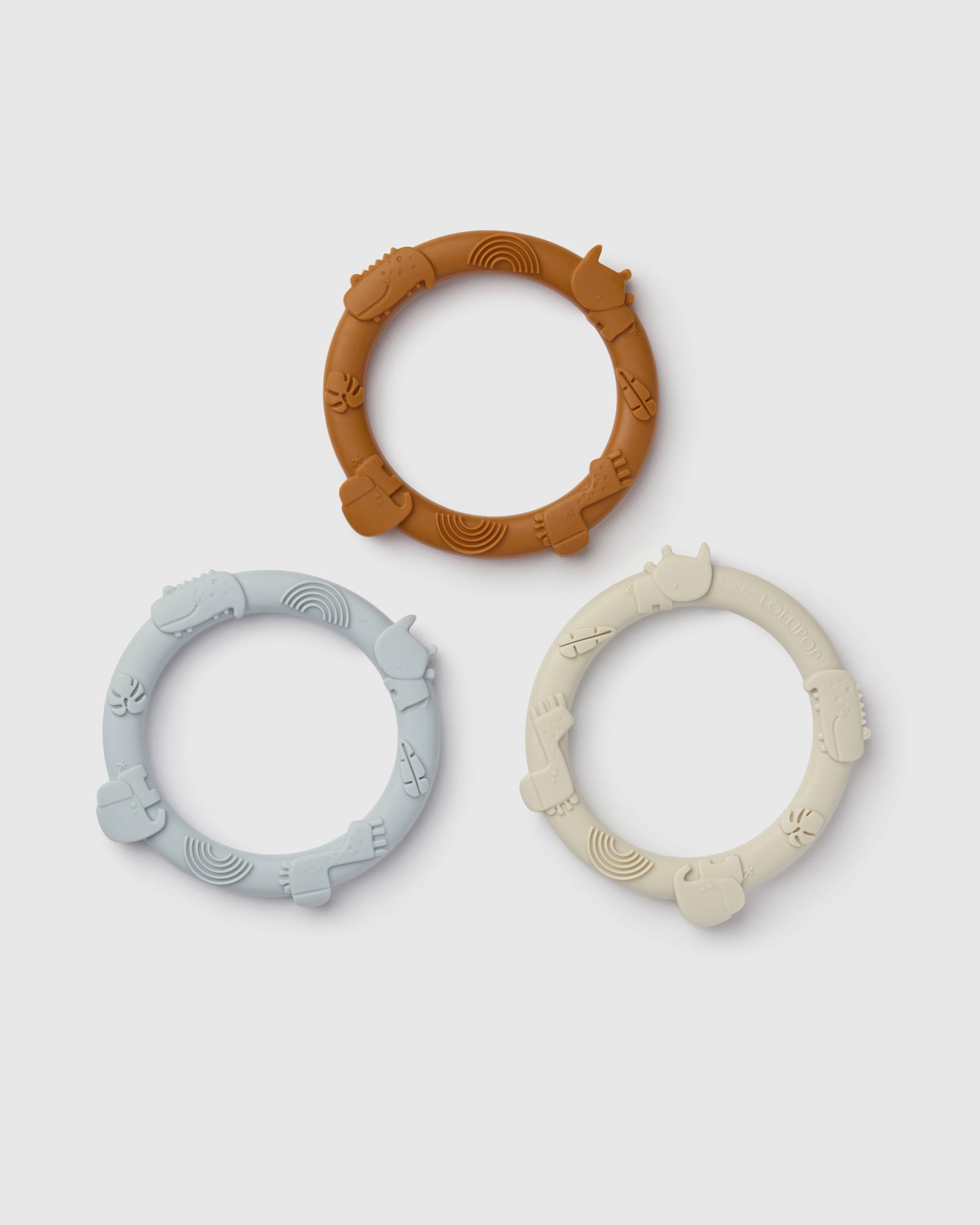 Wild Teether Ring Set - Ginger Honey