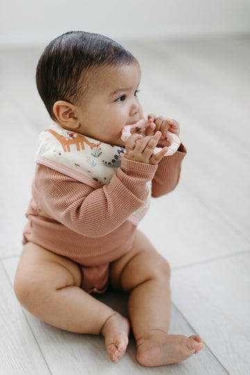 Waffle Long Sleeve Bodysuit