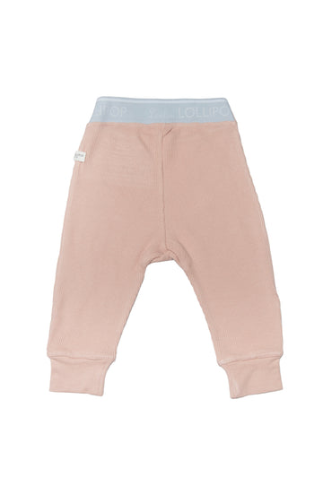 Waffle Baby Pants Wear Loulou Lollipop Sienna 6-12 M