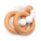 Bubble-Wood-and-Sillicone-Teether-White-1